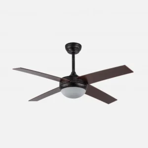 oferta ventilador techo aspas fijas marron rustico ciro 2