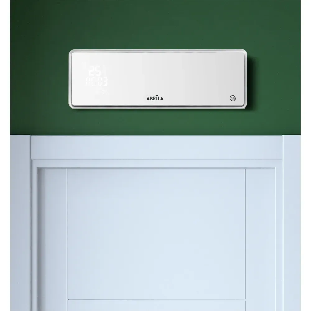 oferta split ceramico 2000w cristal invierno blanco