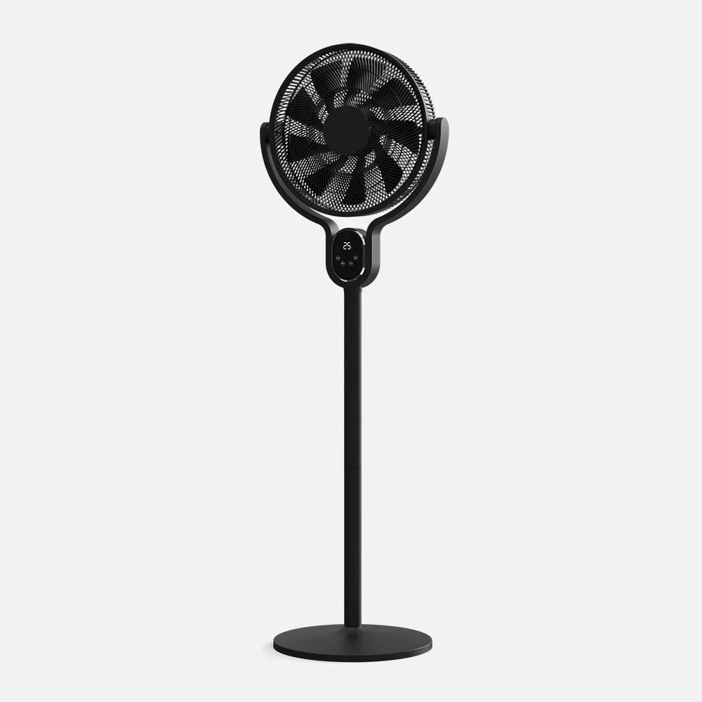 oferta ventilador pie cadalso negro