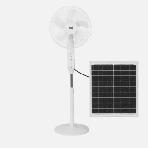 oferta ventilador dc pie solar clima