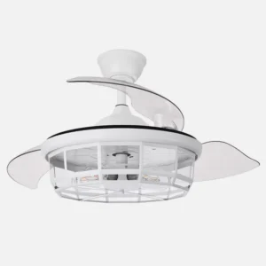 oferta ventilador techo aspas retractiles 107 tornado blanco